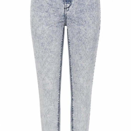Zara Womens Blue Cotton Jegging Jeans Size 6 L29 in Regular Zip