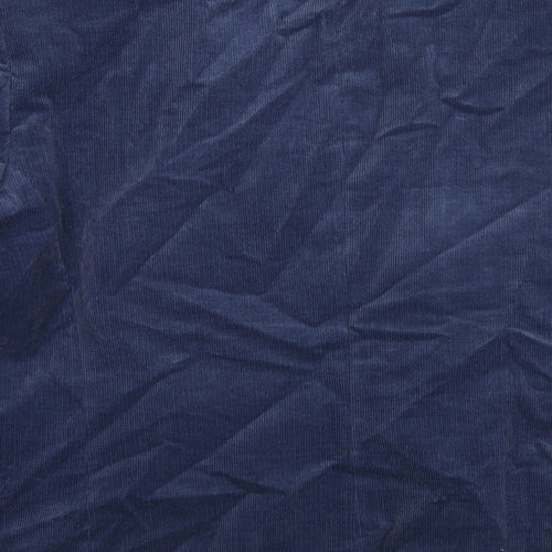 Cotswold Collections Womens Blue Cotton Jacket Suit Size 20 - Ribbed