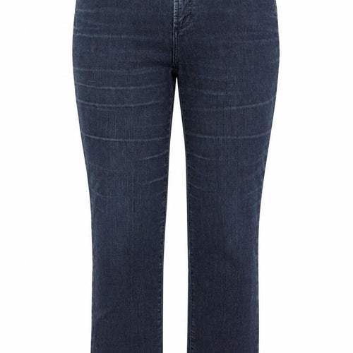 NYDJ Womens Blue Cotton Straight Jeans Size 10 L28 in Regular Zip
