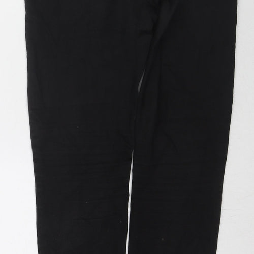 Denim & Co. Womens Black Cotton Skinny Jeans Size 12 L31 in Regular Zip