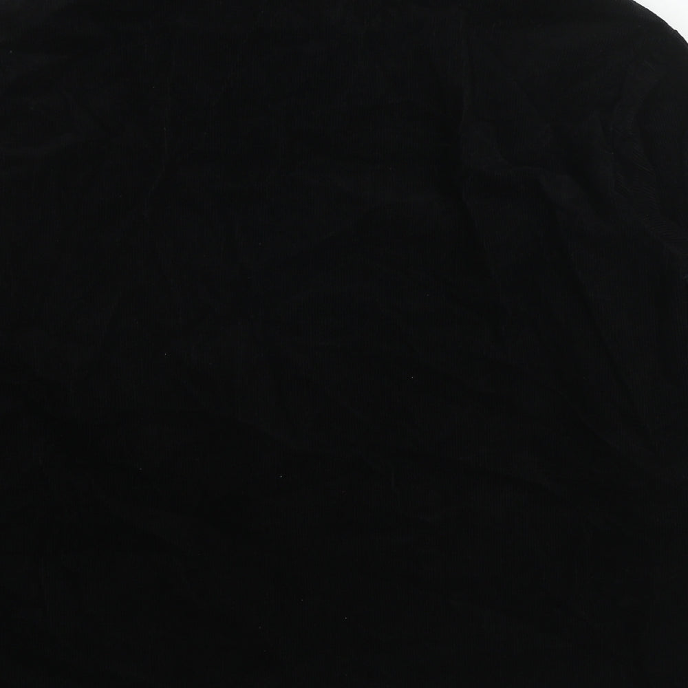 New Look Womens Black Jacket Size 12 Button
