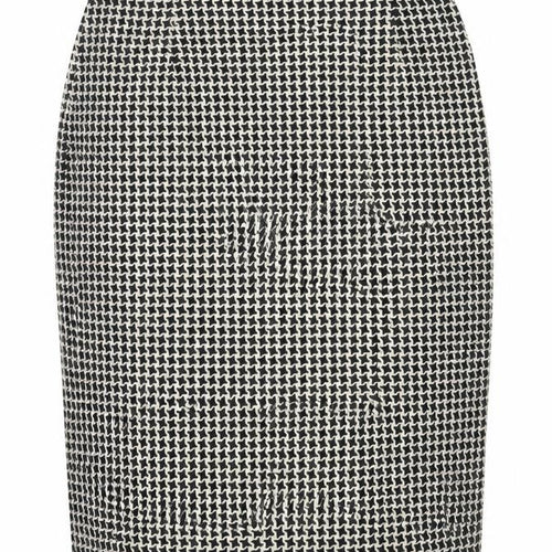 Planet Womens Multicoloured Geometric Acrylic Straight & Pencil Skirt Size 10 Zip