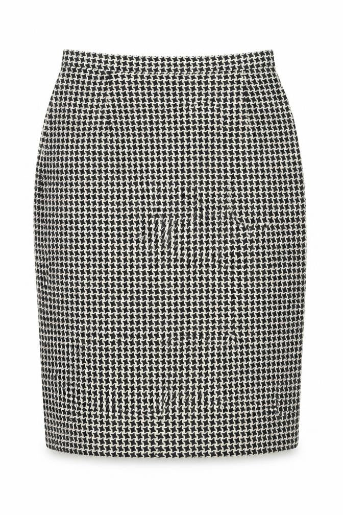 Planet Womens Multicoloured Geometric Acrylic Straight & Pencil Skirt Size 10 Zip