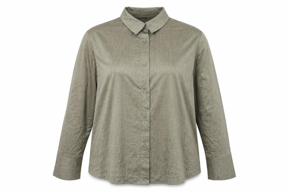 Next Womens Brown Polyester Basic Button-Up Size 18 Collared