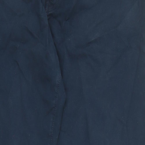 GANT Mens Blue Cotton Straight Jeans Size 40 in L32 in Regular Zip