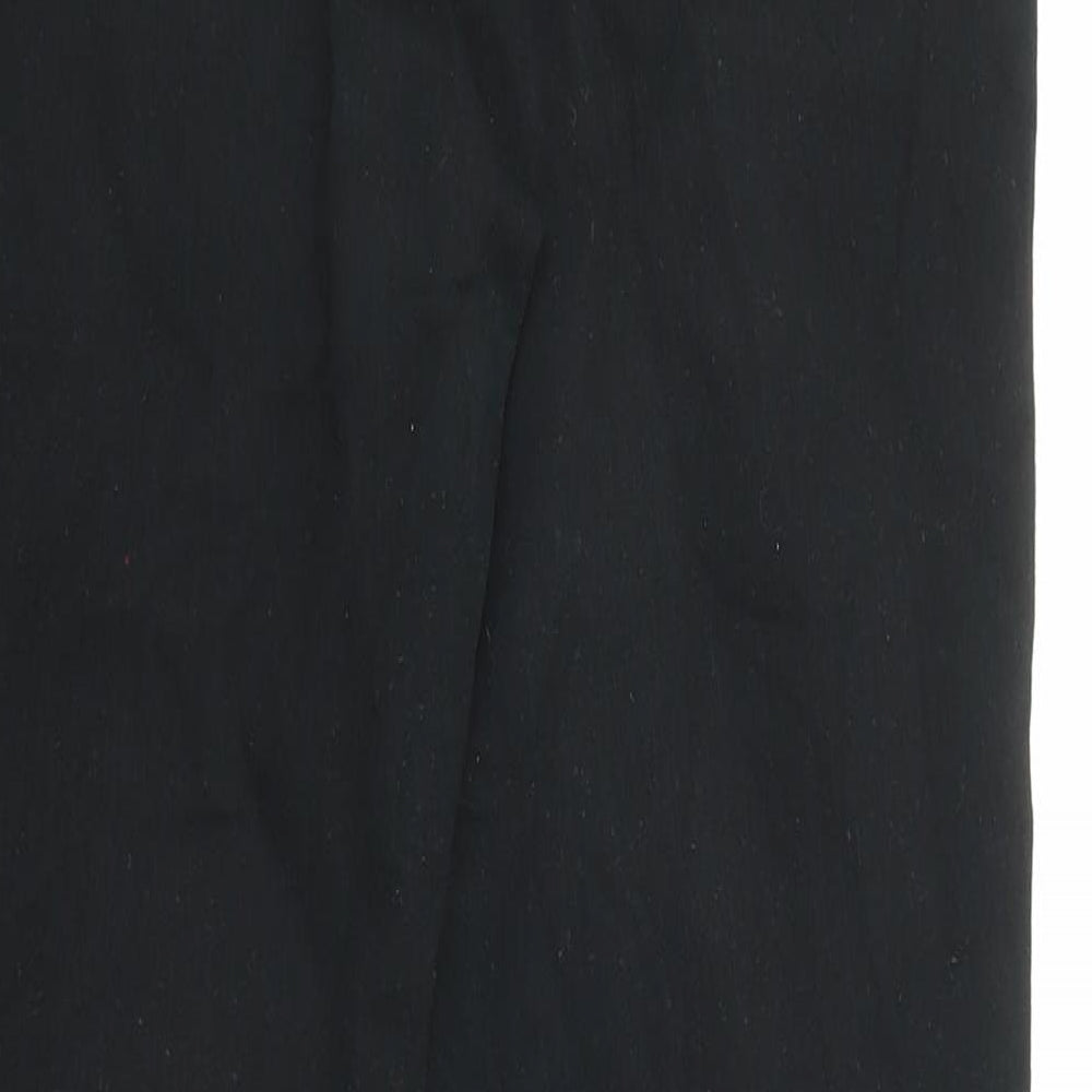H&M Womens Black Cotton Skinny Jeans Size M L29 in Regular Zip