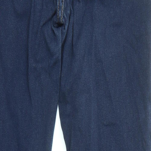 J&W Womens Blue Cotton Skinny Jeans Size 30 in L29 in Regular Zip