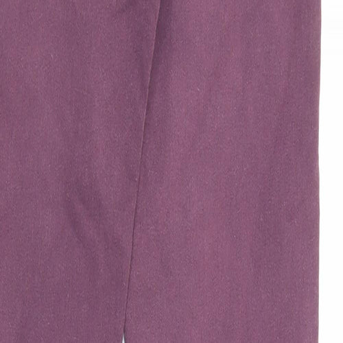 Bellfield Womens Purple Cotton Skinny Jeans Size 8 L29 in Regular Zip