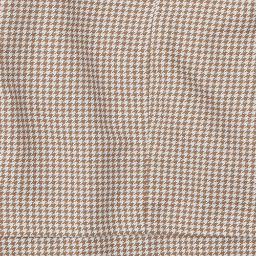 Dorothy Perkins Womens Beige Geometric Jacket Size 8