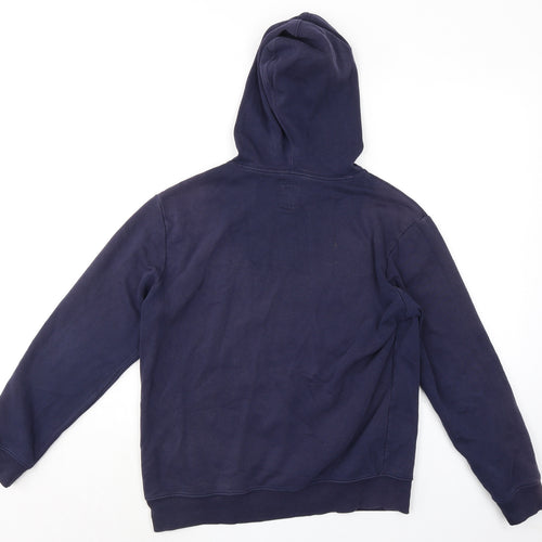 Gap Mens Blue Cotton Pullover Hoodie Size XS