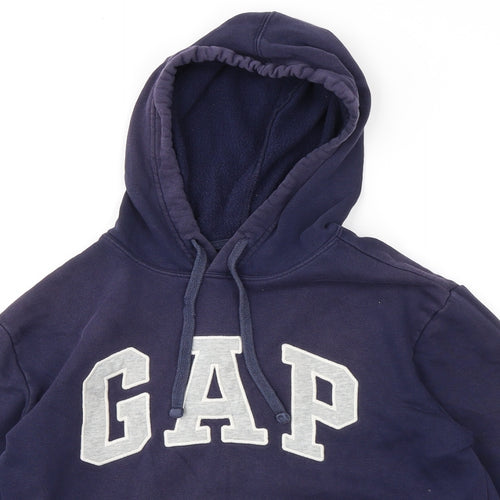 Gap Mens Blue Cotton Pullover Hoodie Size XS