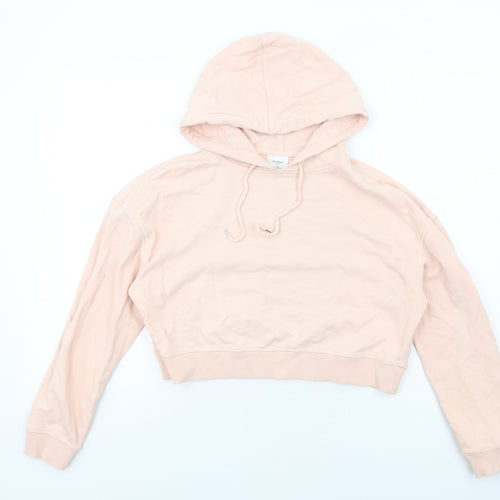AS Colour Womens Pink Cotton Pullover Hoodie Size XS Pullover