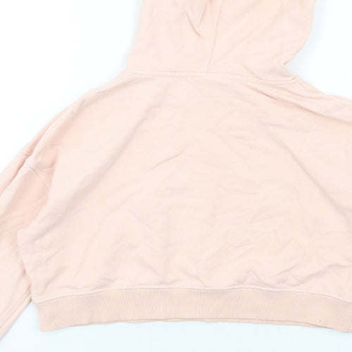 AS Colour Womens Pink Cotton Pullover Hoodie Size XS Pullover