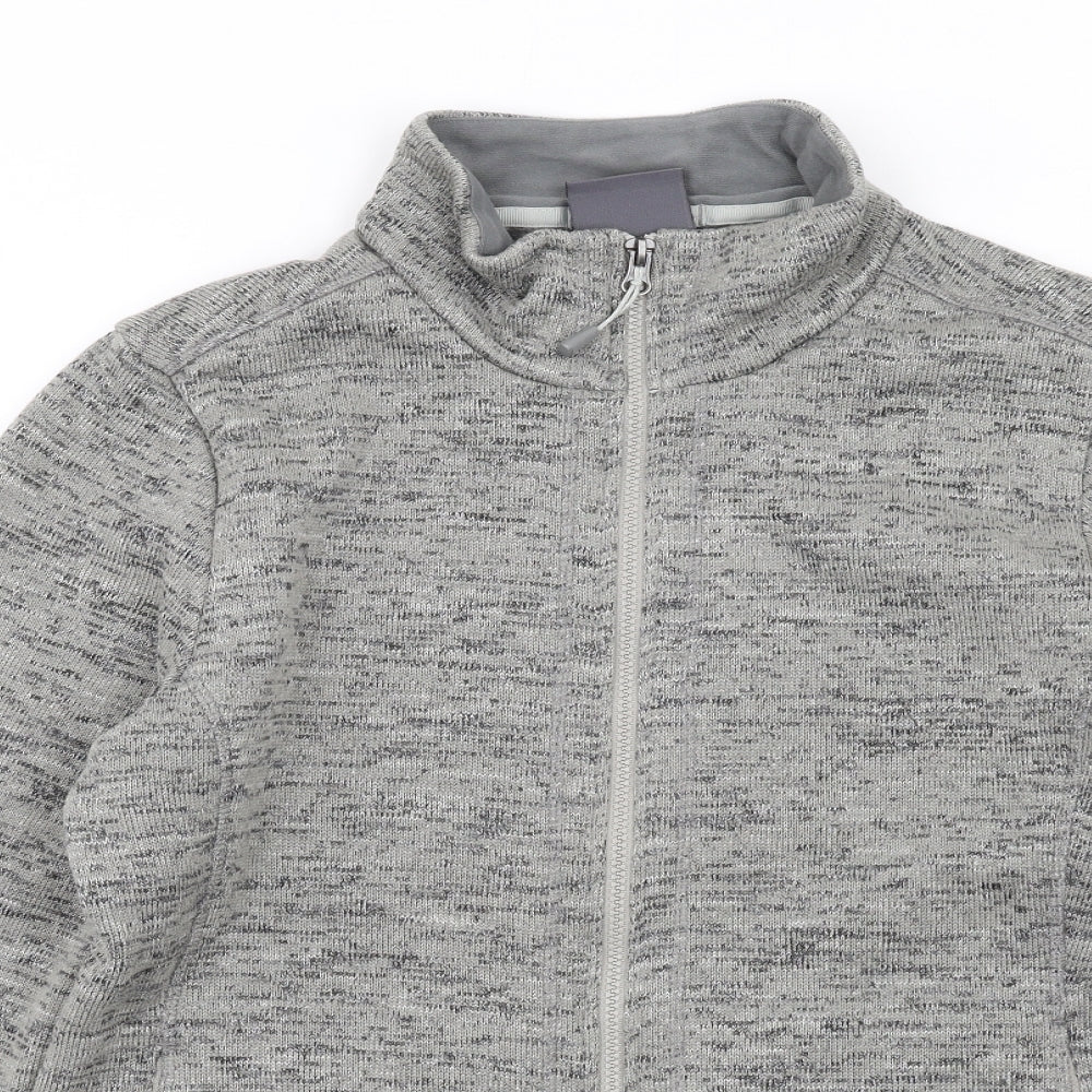 Sprayway Womens Grey Jacket Size 14 Zip - Marl