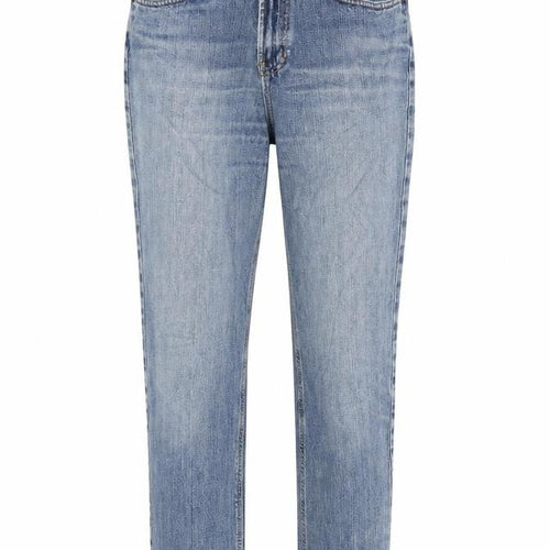Gap Womens Blue Cotton Straight Jeans Size 6 L28 in Regular Zip