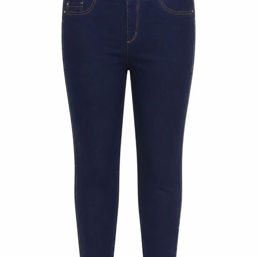 Denim & Co. Womens Blue Cotton Jegging Jeans Size 12 L25 in Regular