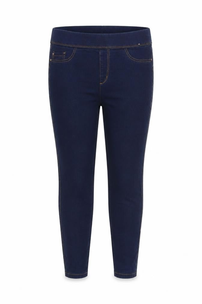Denim & Co. Womens Blue Cotton Jegging Jeans Size 12 L25 in Regular
