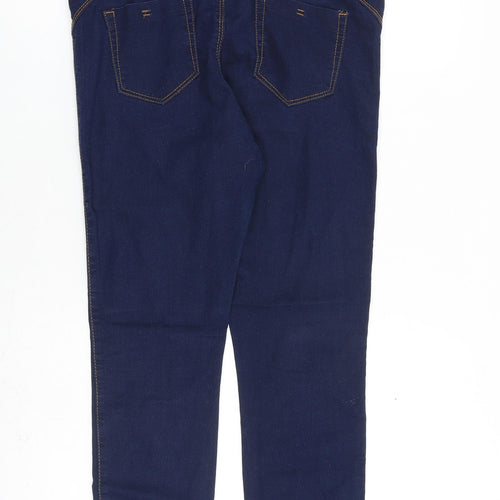 Denim & Co. Womens Blue Cotton Jegging Jeans Size 12 L25 in Regular