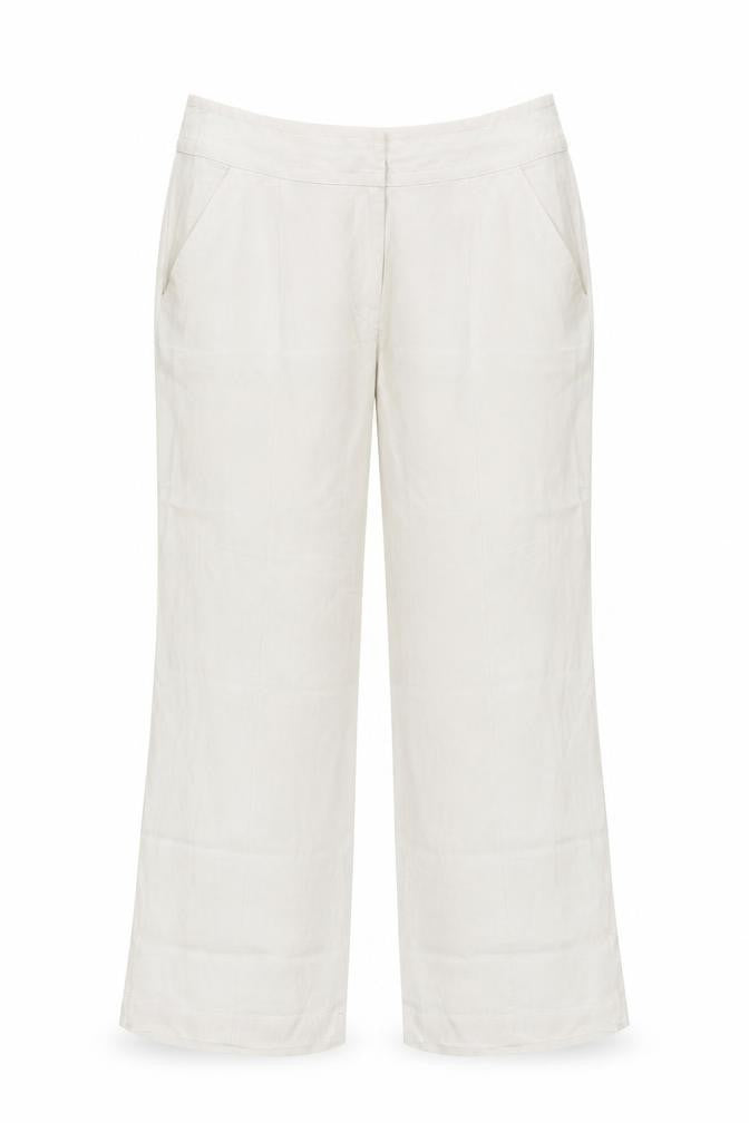 Monsoon Womens Beige Polyester Dress Pants Trousers Size 14 L29 in Regular Zip