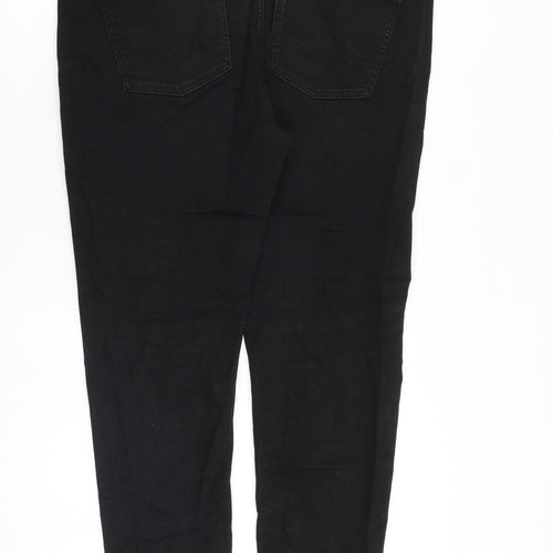 ASOS Womens Black Cotton Skinny Jeans Size 38 in L32 in Regular Zip
