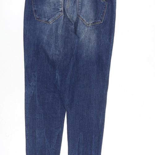 Mavi Jeans Mens Blue Cotton Straight Jeans Size 30 in L30 in Regular Zip