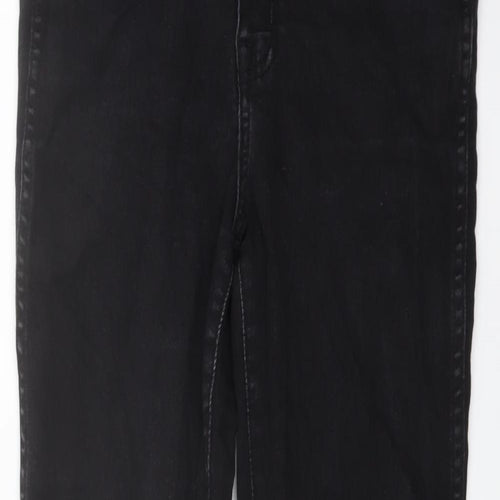 Kirkland Womens Black Cotton Skinny Jeans Size 6 L29 in Regular Button