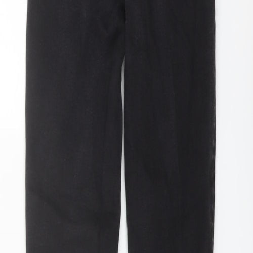 7 For All Mankind Womens Black Cotton Skinny Jeans Size 25 in L25 in Regular Button
