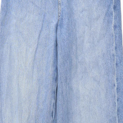 BDG Womens Blue Cotton Wide-Leg Jeans Size 27 in L32 in Regular Button