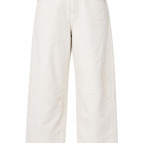 BDG Womens Beige Cotton Carrot Trousers Size 24 in L32 in Regular Button