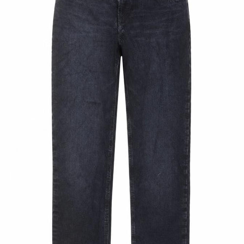 ASOS Womens Blue Cotton Straight Jeans Size 24 in L32 in Regular Button