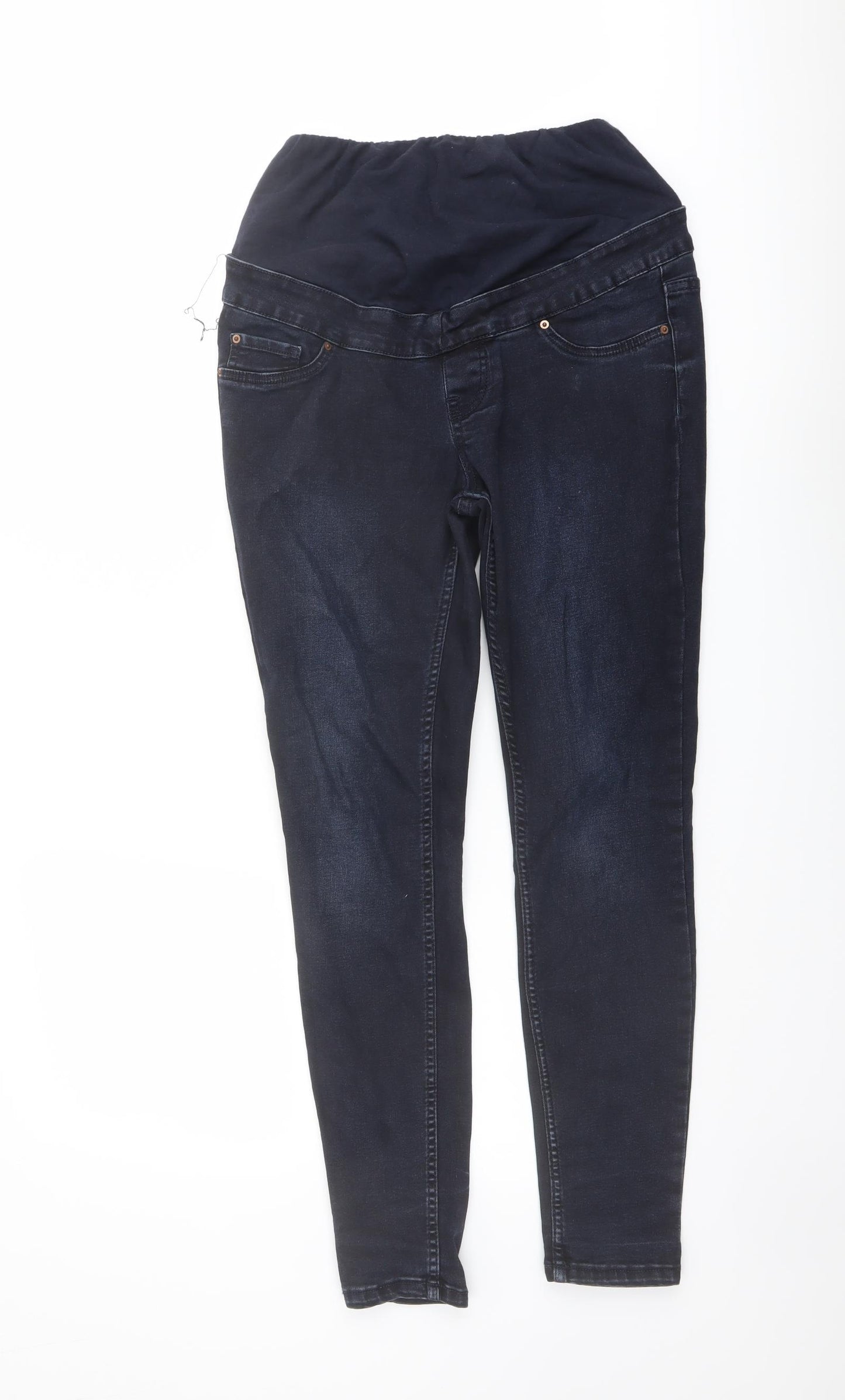 New Look Womens Blue Cotton Jegging Jeans Size 10 L28 in Regular