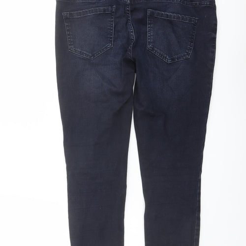 New Look Womens Blue Cotton Jegging Jeans Size 10 L28 in Regular