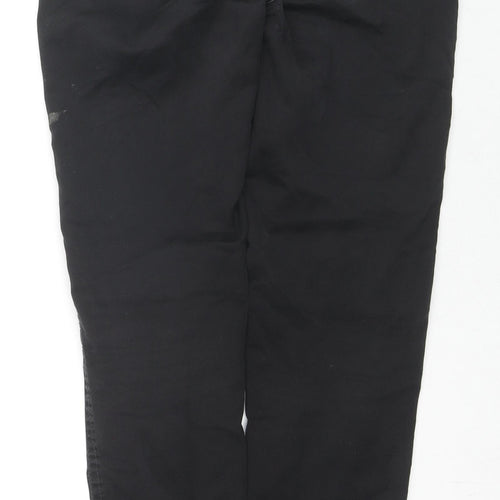 NEXT Womens Black Cotton Skinny Jeans Size 8 L27 in Regular Zip