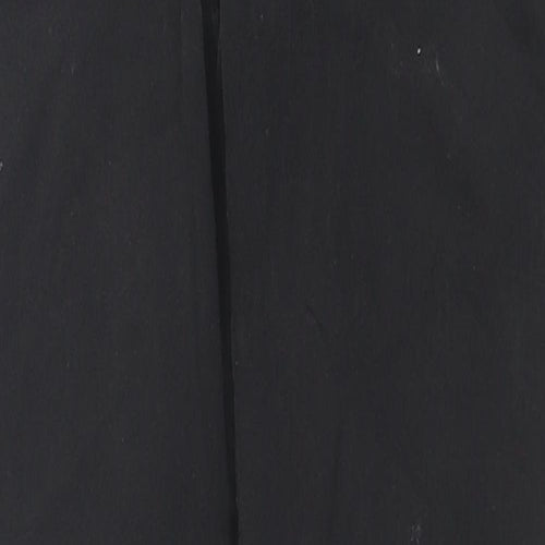 NEXT Womens Black Cotton Skinny Jeans Size 8 L27 in Regular Zip
