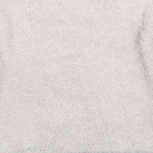 H&M Girls Pink Round Neck Polyimide Pullover Jumper Size 9-10 Years Pullover