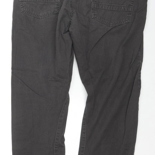 J Brand Mens Grey Cotton Straight Jeans Size 40 in L30 in Regular Zip