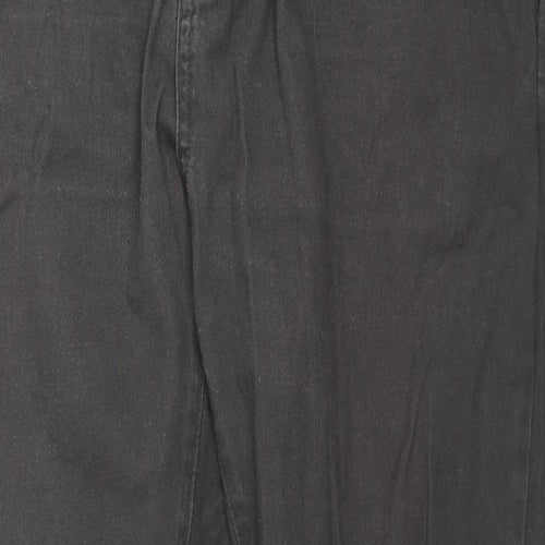 J Brand Mens Grey Cotton Straight Jeans Size 40 in L30 in Regular Zip