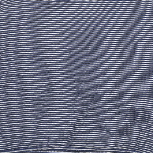 TOM TAILOR Womens Blue Striped Cotton Basic Blouse Size 3XL Round Neck