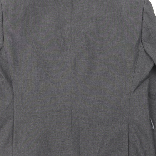 Marks and Spencer Mens Grey Polyester Jacket Suit Jacket Size 42 Regular