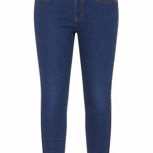 Denim & Co. Womens Blue Cotton Jegging Jeans Size 10 L25 in Regular