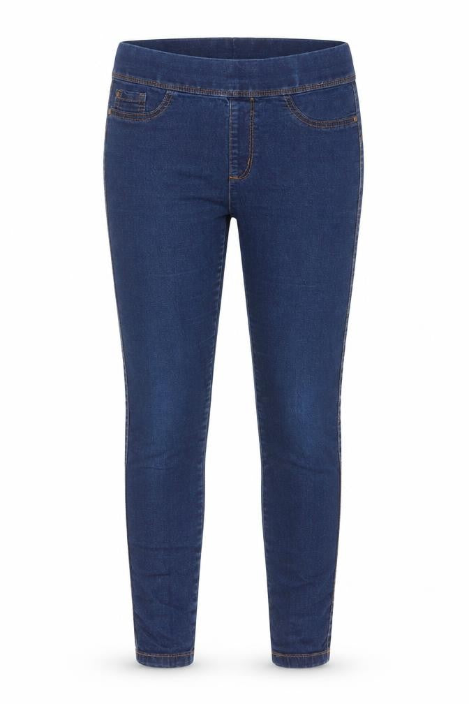 Denim & Co. Womens Blue Cotton Jegging Jeans Size 10 L25 in Regular