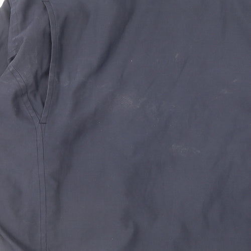 Copperstone Mens Blue Bomber Jacket Coat Size M Zip