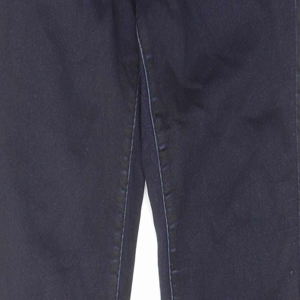 Toxik3 Womens Blue Cotton Skinny Jeans Size 8 L28 in Regular Zip