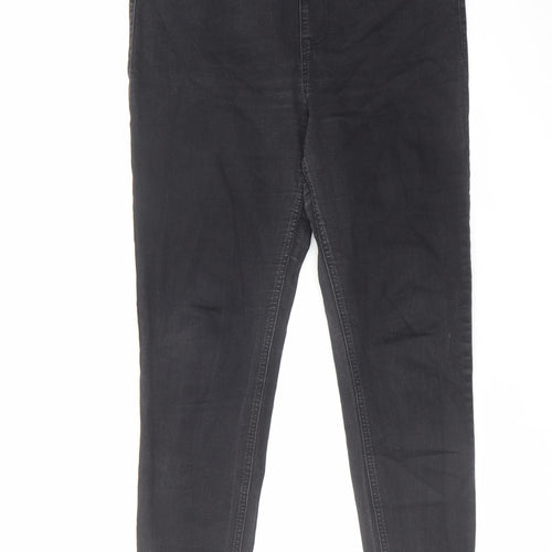 Marks and Spencer Womens Black Cotton Jegging Jeans Size 14 L28 in Regular