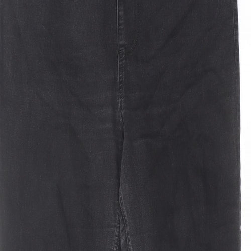 Marks and Spencer Womens Black Cotton Jegging Jeans Size 14 L28 in Regular