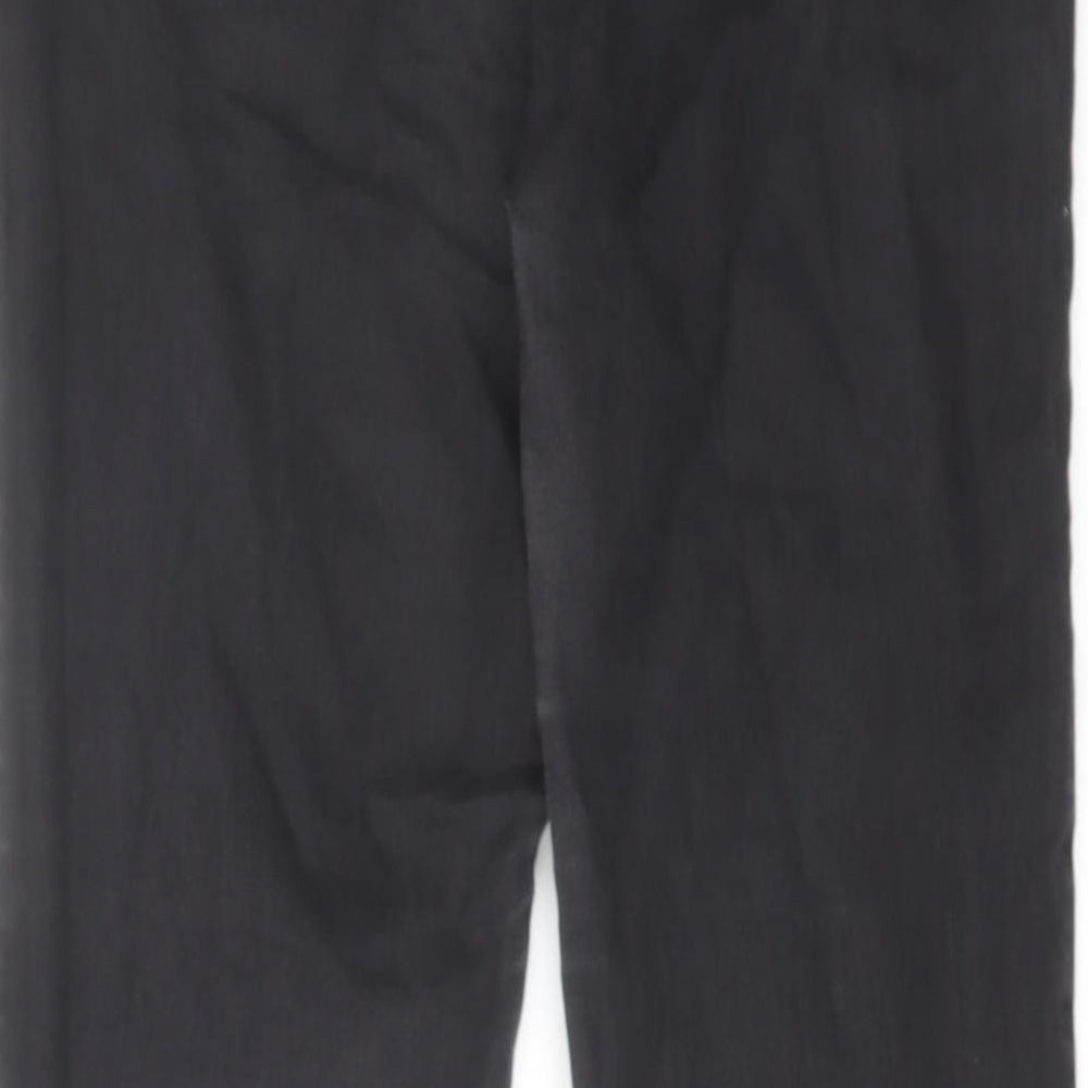 Marks and Spencer Womens Black Cotton Jegging Jeans Size 14 L28 in Regular