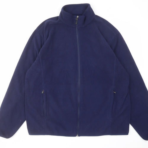Amazon Mens Blue Jacket Size XL Zip
