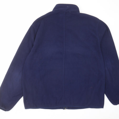 Amazon Mens Blue Jacket Size XL Zip