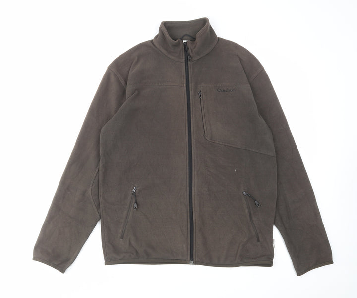 DECATHLON Mens Brown Jacket Size L Zip
