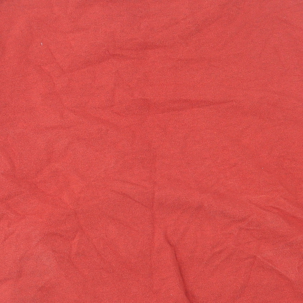 Seasalt Womens Red Cotton Pullover Sweatshirt Size 14 Pullover